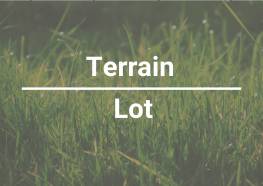 Détails - Terrain et terre à vendre (Code SP900)