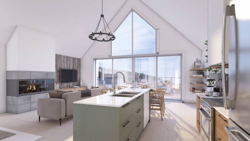 1 - Triplex à vendre, Petite-Rivière-Saint-François (Code - pr746, Charlevoix)