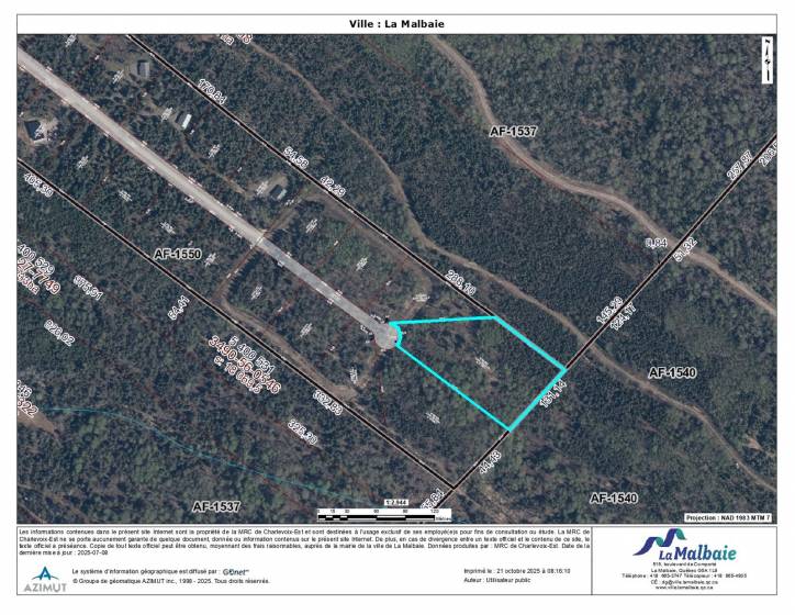5 - Terrain et terre à vendre, La Malbaie (Code - mb416, Charlevoix)