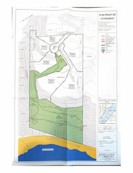 5 - Terrain et terre à vendre, Petite-Rivière-Saint-François (Code - pr811, Charlevoix)