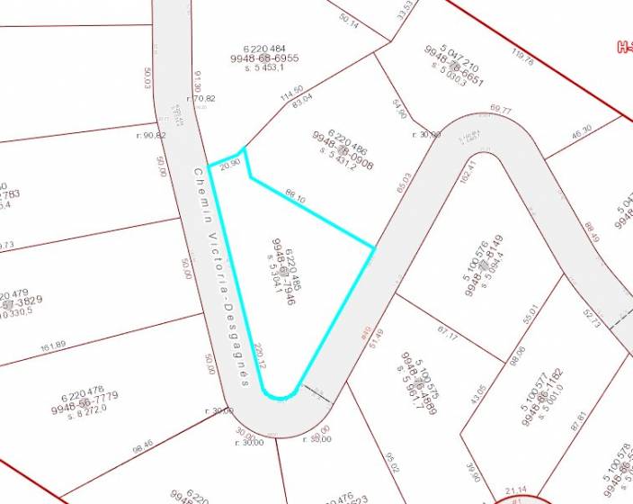 2 - Terrain et terre à vendre, Petite-Rivière-Saint-François (Code - pr871, Charlevoix)