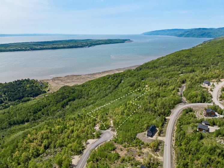 2 - Terrain et terre à vendre, Les Éboulements (Code - eb334, Charlevoix)