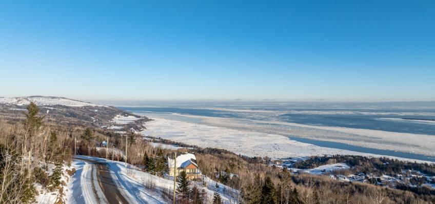 1 - Terrain et terre à vendre, Les Éboulements (Code - eb321, Charlevoix)