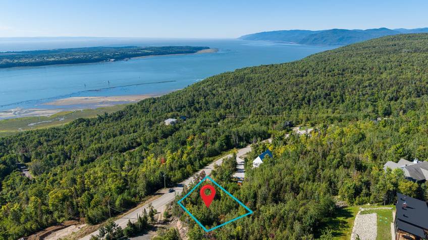 3 - Terrain et terre à vendre, Les Éboulements (Code - eb321, Charlevoix)
