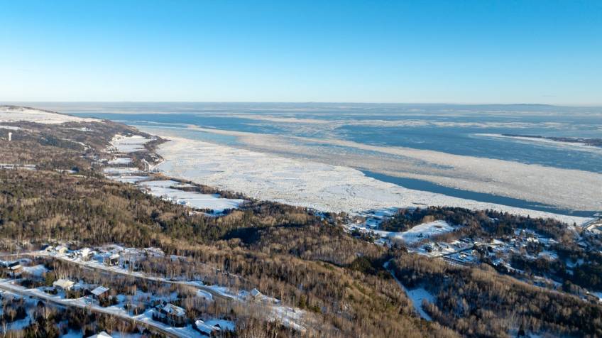 4 - Terrain et terre à vendre, Les Éboulements (Code - eb321, Charlevoix)