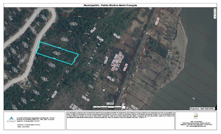 5 - Terrain et terre à vendre, Petite-Rivière-Saint-François (Code - pr839, Charlevoix)