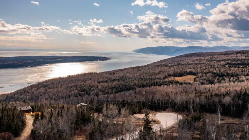 14 - Terrain et terre à vendre, Les Éboulements (Code - eb333, Charlevoix)
