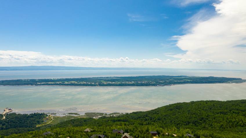 15 - Terrain et terre à vendre, Les Éboulements (Code - eb333, Charlevoix)