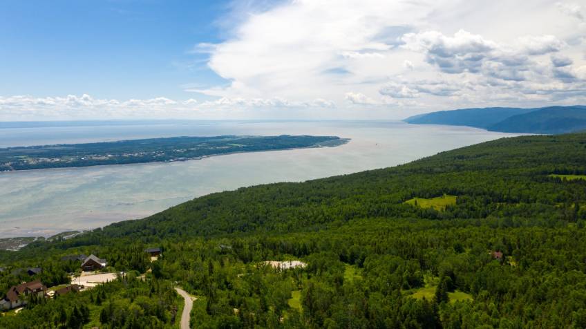16 - Terrain et terre à vendre, Les Éboulements (Code - eb333, Charlevoix)