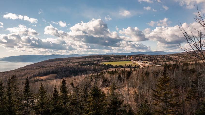 6 - Terrain et terre à vendre, Les Éboulements (Code - eb333, Charlevoix)