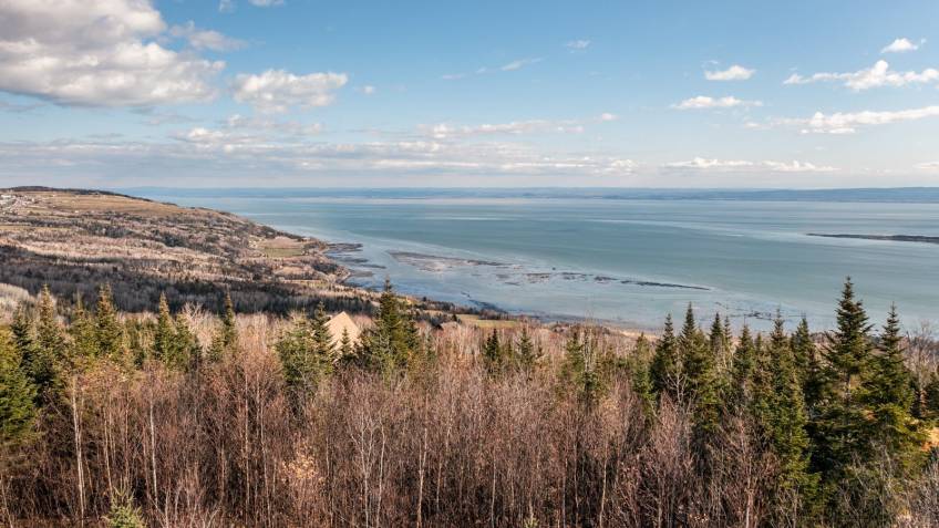 7 - Terrain et terre à vendre, Les Éboulements (Code - eb333, Charlevoix)