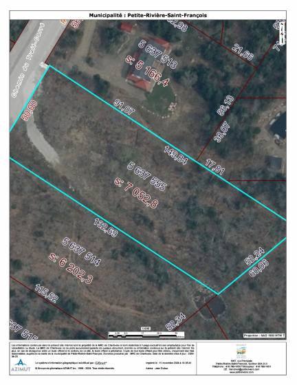 8 - Terrain et terre à vendre, Petite-Rivière-Saint-François (Code - pr837, Charlevoix)