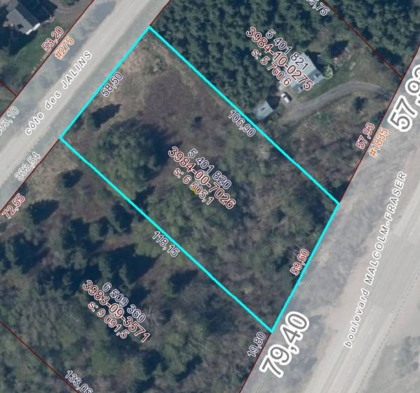 4 - Terrain et terre à vendre, La Malbaie (Code - mb412, Charlevoix)