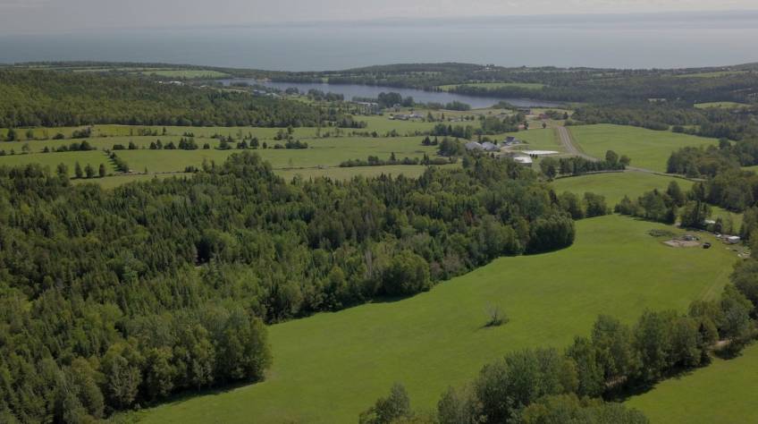 15 - Terrain et terre à vendre, Les Éboulements (Code - eb320, Charlevoix)