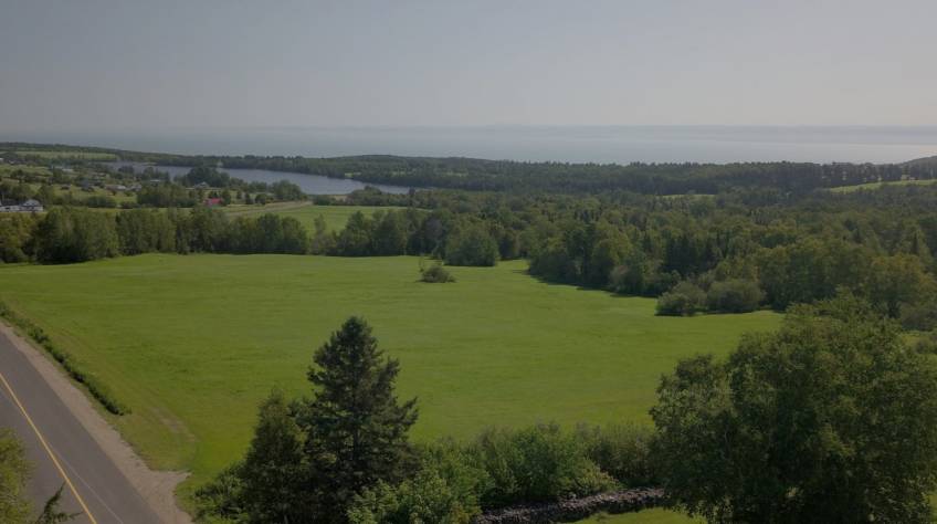 9 - Terrain et terre à vendre, Les Éboulements (Code - eb320, Charlevoix)