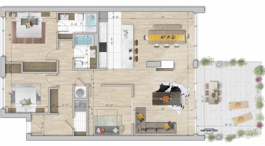 1 - Condo à vendre, Baie-Saint-Paul (Code - pigno104, Charlevoix)