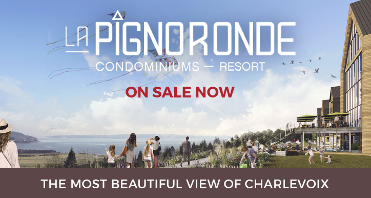 La Pignoronde - Stunning condominiums in Baie-Saint-Paul, Charlevoix